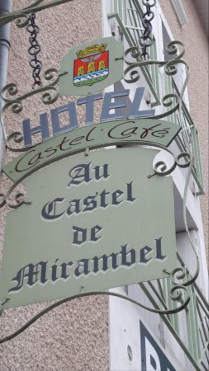 Logis Hotel Castel De Mirambel Lourdes Esterno foto